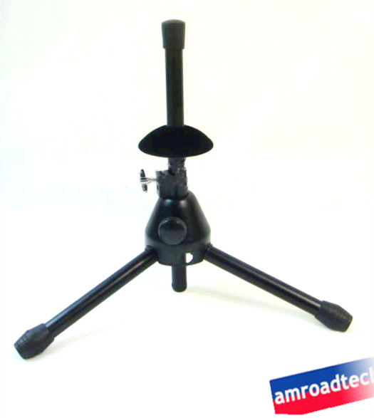 1pc folding trumpet stand adjustable brass instrument rack metal powder