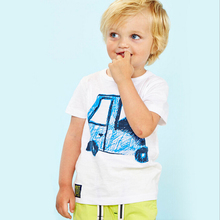 Baby Boy T shirt Kids Clothes Boys Designer Kids Brand 2016 Summer Boys T shirts Children Clothing Character Print Kids T shirt