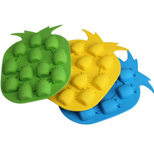 New Arrival Bar Party Drink Ice Tray Pineapple Shape Ice Cube Freeze Mold Ice Maker Mould E5M1