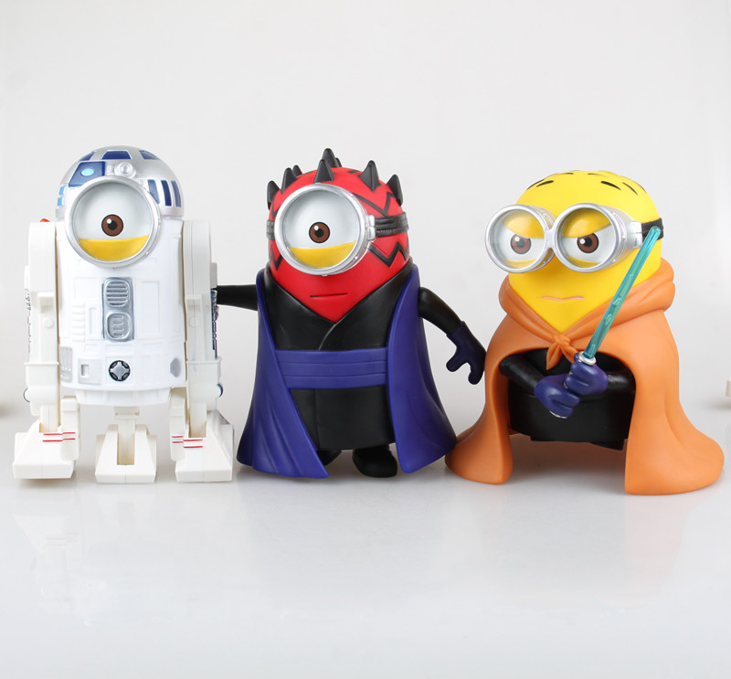 Star Wars Figures Minions Copsplay Action Figures Toys Figures Anime 19-21cm Toys Hobbies Collectable Models Kids Gifts