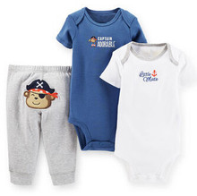 20 Models Carters Baby Boys s Clothings Sets Baby Long Sleeve Short Sleeve Bodysuits Pants 3pcs