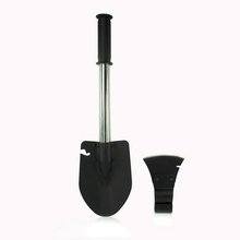 Four in One Outdoor Camping Camp Survival Tools Shovel Axe Hatchet Saw Knife with CASE