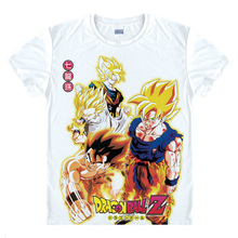 Dragon Ball Z GT T-shirts kawaii Japanese Anime Manga Shirt Cute Cartoon Cosplay T-shirt Goku Gohan Kibito Super Saiyan 23