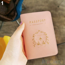 Travel Utility Simple Passport ID Card Cover Holder Case Protector Skin PVC 01WE 48PC