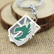 4 Styles Animation Around Onslaught Of Giant Cartoon Keychain Corps Single Brand 100pcs/lot Free Shipping