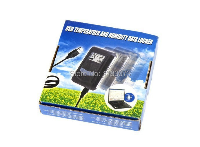 Brand New Professional USB Data Logger Humidity and Temperature Recorder Meter work with PC Free Shipping