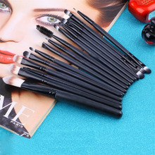 15pcs Set Eye Shadow Foundation eyeliner Eyebrow Lip Brush Makeup Brushes set Tools cosmetics Kits beauty