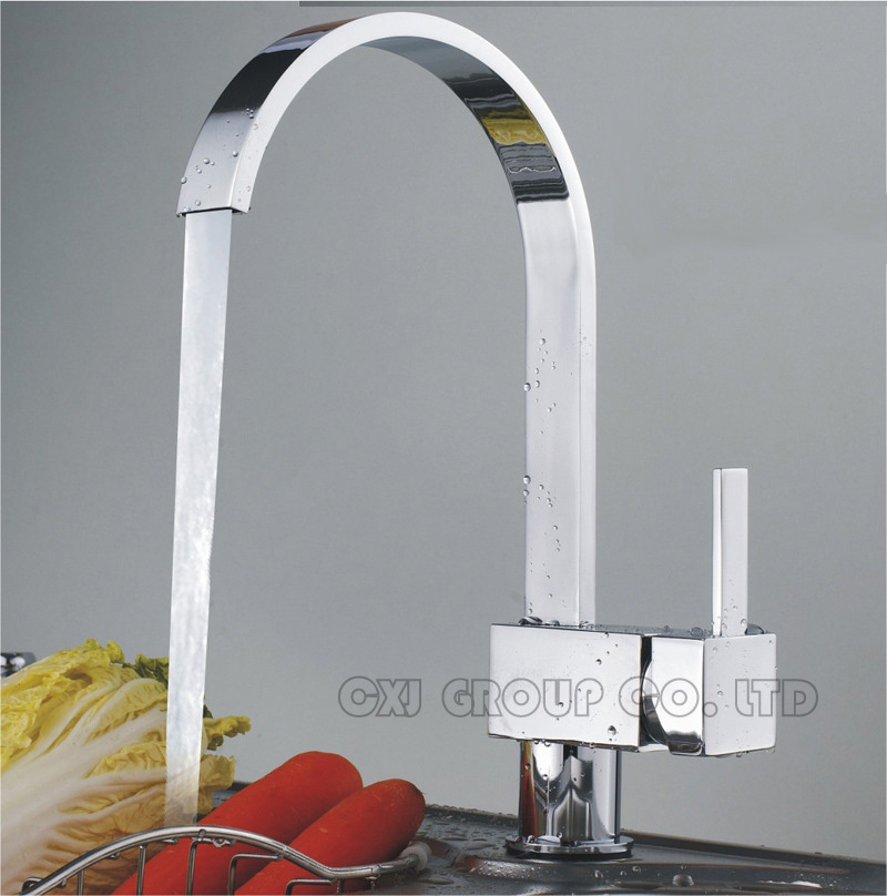 FREE SHIPPING Solid Brass Kitchen Sink Faucet Kitchen Mixer Pull Out Single Hole Faucet Kitchen torneiras para pia cozinha
