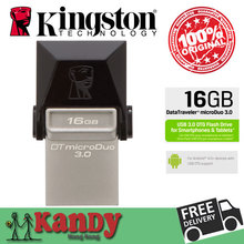 Kingston OTG usb flash drive pendrive pen drive 3 0 16gb 32gb 64gb Smartphone Micro Memory