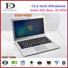 Newest 13.3″ Core i5-5200U laptop notebook 4GB RAM+128GB SSD+500GB HDD,1920*1080 WIFI Bluetooth Metal case 6600mAh windows 8