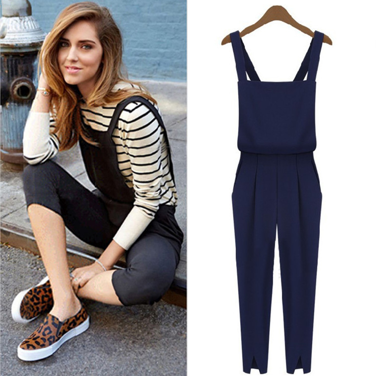 knee length jumpsuit