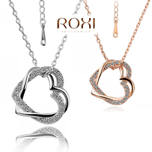 Roxi brand selling necklace Christmas gift,The best gift to relatives,Austrian crystals necklace,Nickle free antiallergic