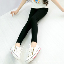 3-14Y 2016 Spring summer baby girls Jeans Candy Color Skinny Children Pants kids Casual Long Pants Girls leggings