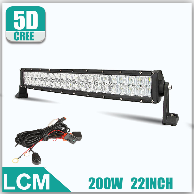 120W 22Inch LED Light Bar OffRoad Work Lights Driving Lamp Combo Beam 12v 24v Truck SUV Boat 4X4 4WD ATV LED Bar. [LCM]