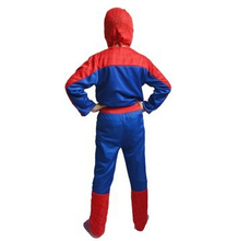 New 2015 Spider Man Children Clothing Sets Fashion Spiderman Cosplay Costume Kids Pajama Sets Long Sleeve