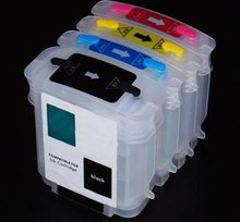 1Set Empty Refillable Cartridges for HP Designjet 500/500ps/800/800ps/815mfp,Cartridge type,HP4844/4911/4912/4913