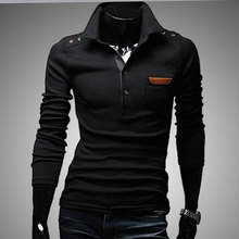 2016 New men polo ralphmen sweater slim fit polo shirt men long polo shirts high quality homme sweatershirts pullovers CD0167