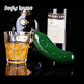 Personality fashion Fruit Flask 5 oz Food Grade Stainless Steel cucumber Hip Flask drinkware Alcohol Liquor