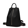 Nylon PU Backpack Women Fashion Casual Travel Bag 2016 New Korean Style Small Travel Bag Solid