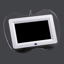 Luxury 7 Inch Digital Photo Frames for Apple 16:9 TFT Display Picture Frame High Resolution Alarm Clock Porta Retrato Digital SD