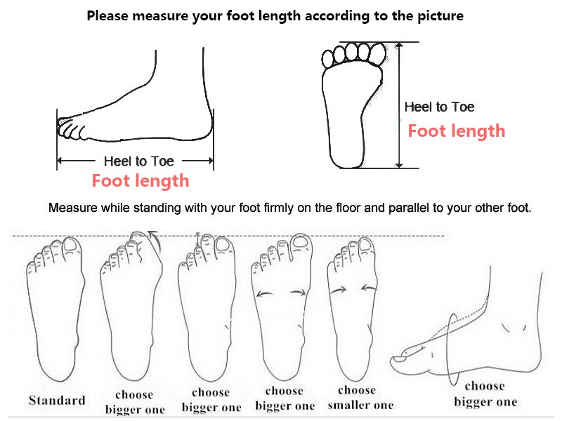 measure your foot length