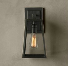 European wall creative personality Iron Nordic home hallway living room European-style hotel terrace bar lights Wall lights
