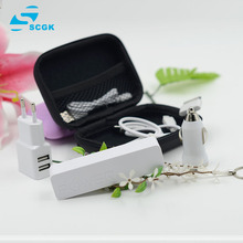 6 in1 пакет переменного тока USB зарядное устройство + USB автомобильное зарядное устройство + кабель 3 в 1 устройство для iphone 4 4S 5 5S 6 ставку бесплатная доставка PC05