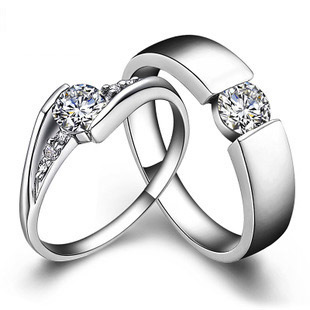 Diamond rings for him and her
