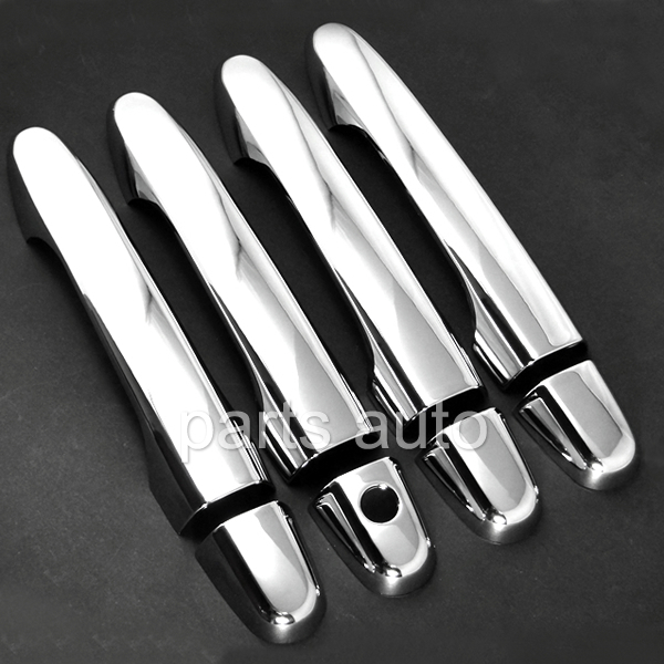 8x 2012 for HONDA for CR V for CIVIC TRIPLE CHROME 4 DOOR HANDLE COVER