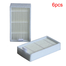 6 Pcs / Lot Hepa Filter for Panda X500 ECOVACS X500 X600 CR120 Vacuum Cleaner parts replacement Free Shipping New