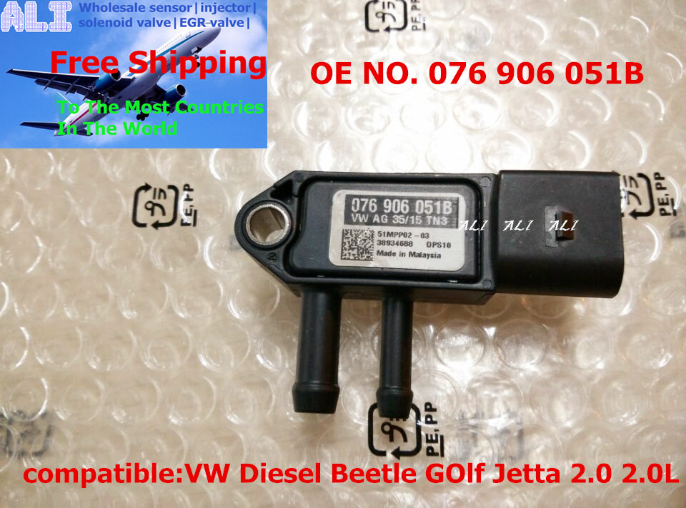 EGR Differential Pressure MAP Sensor compatibleVW Diesel Beetle GOlf Jetta 2.0 2.0L 076906051B