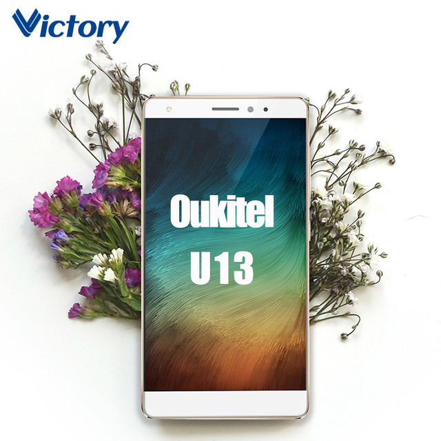 Original Oukitel U13 MTK6753 Octa Core Android 6.0 Mobile Phone 5.5 Inch Fingerprint ID Cell Phones 3G RAM 64G ROM Smartphone