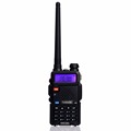 Walkie Talkie UHF VHF Ham Radio Communicator Retevis RT 5R 5W 128CH Portable Hf Transceiver Two