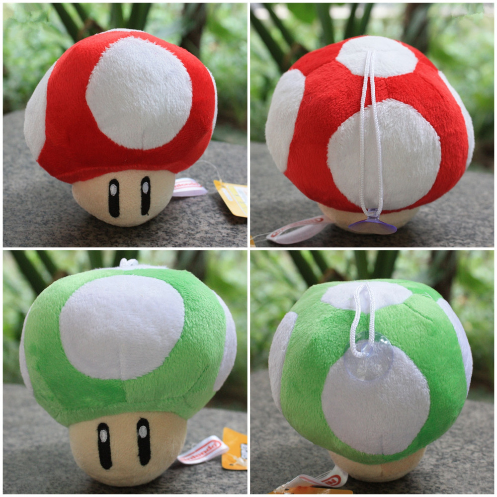 mario green mushroom plush