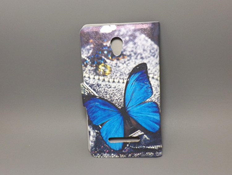 16 species pattern Ultra thin butterfly Flower Flag vintage Flip Cover for fly iq4415 quad era