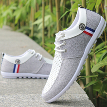 New! 2015 Spring men shoes fashion trend canvas shoes male casual sport shoes men’s low board shoes men Flat Breathable Sneakers
