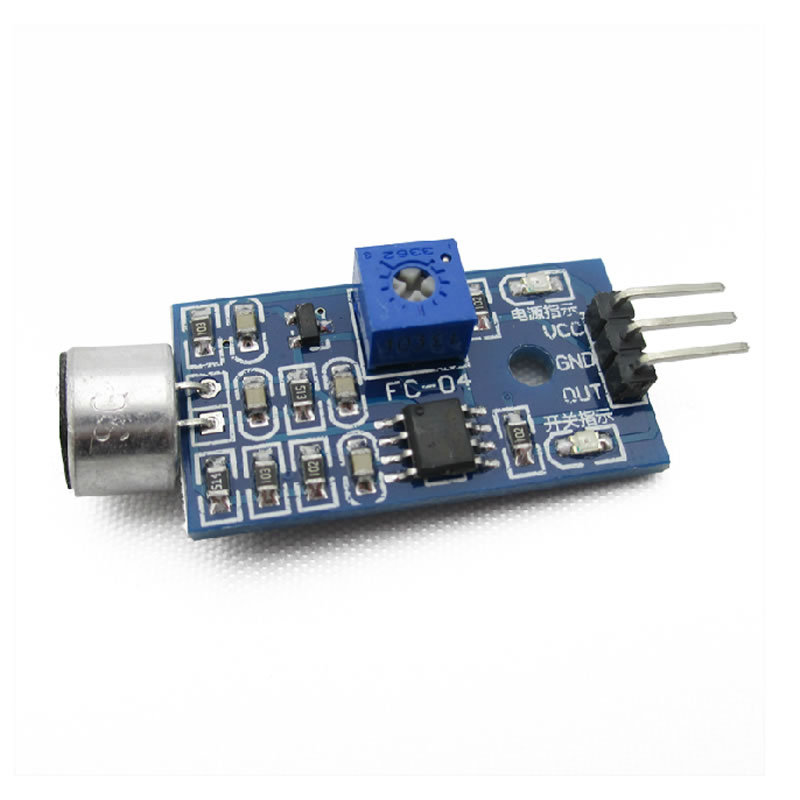 Free shipping Sound Detection Sensor Module Intelligent Vehicle For Arduino