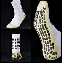 Fashion Men Anti Slip Football Socks TockSox Mid Calf Football Socks Soccer Short Stockings TruSox Futbol