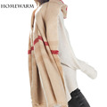 Scarf Women Tartan scarves Tartan Plaid Scarf Beige Cozy Checked Blanket Oversized Wrap Shawl