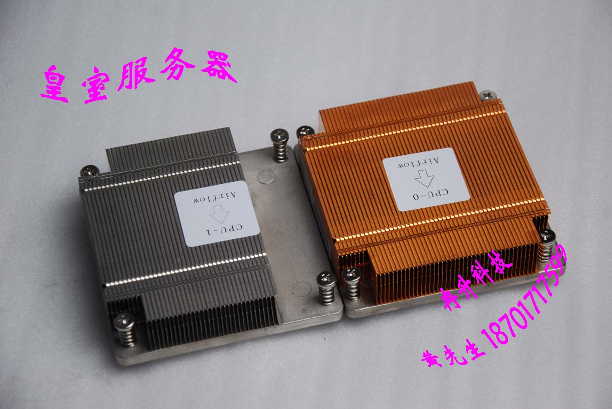 Original FOR DELL  heatsink 1366-pin x58 C1100 Server radiator radiator radiator