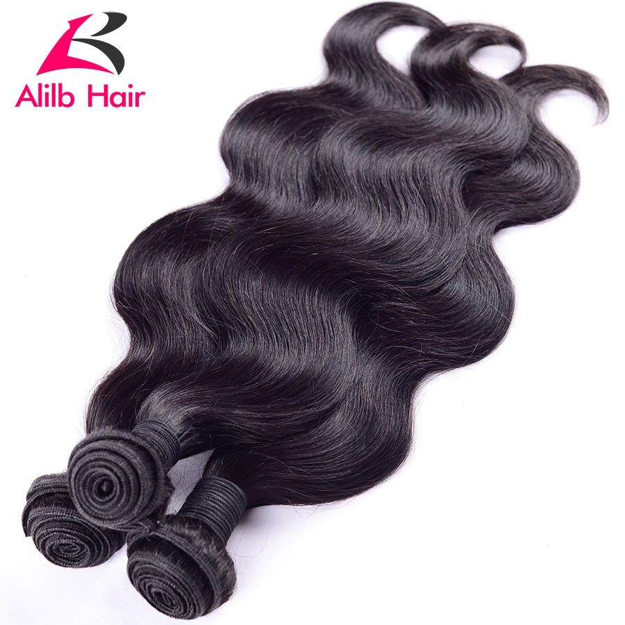 Rosa hair products peruvian virgin hair body wave 3pcs 7A peruvian hair weaves 8