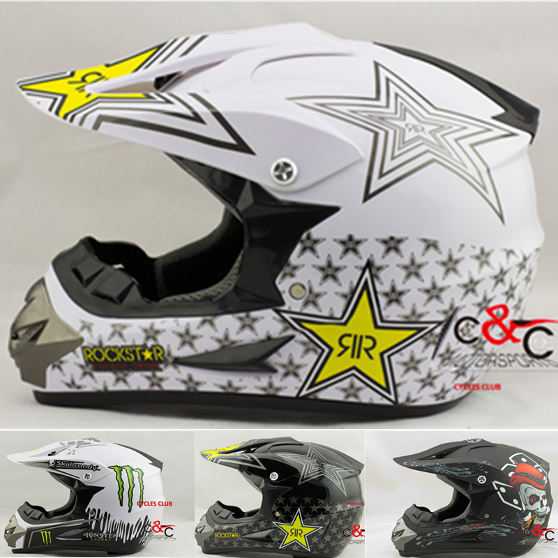 Free shipping motocicleta casco capacetes MOTORCYCLE HELMET moto ATV DIRT BIKE MOTOCROSS racing Helmet S M L XL SIZE  DOT helmet