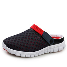 Men Sandals Casual Mesh Breathable Men Slippers 2016 Summer Flats Shoes Men Beach Flip Flops Slippers p1d05