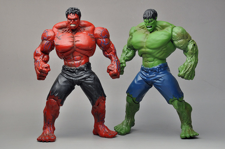 Genuine original factory Hulk, the Incredible Hulk 10 inch action figure model of joint