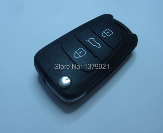Flip Key Shell cover for KIA Sportage Seed Picanto 3 Buttons Remote Case Fob
