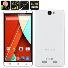 Original vkworld vk6050s 4G LTE 5.5 Inch 1280*720 MTK6735 1.0Ghz Quad Core 2G RAM 16G ROM Smartphone 6050MAH Battery Android 5.1