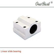 2Pcs SCS10UU Linear slide bearing inner hole 10mm Box Slider 3D printer platform to promote the