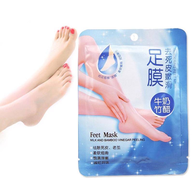 1pair Super Exfoliating Foot Mask Socks For Pedicure Sosu socks Peeling For Foot feet mask Care