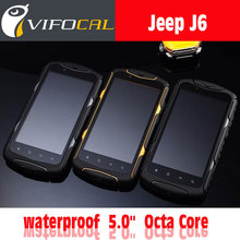 New Jeep j6 5 inch MTK6582 Quad core Android 4 2 waterproof Mobile phone 1GB RAM
