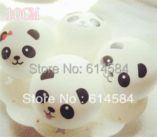 Aliexpress.com : Buy Free shipping Panda expression Jumbo Squishy Buns Bread Key Ring Charms ...